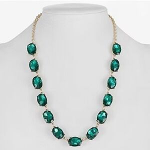 Monet Green Statement Necklace
